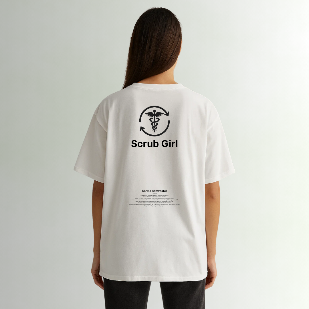 "Scrub Girl" Statement Tee