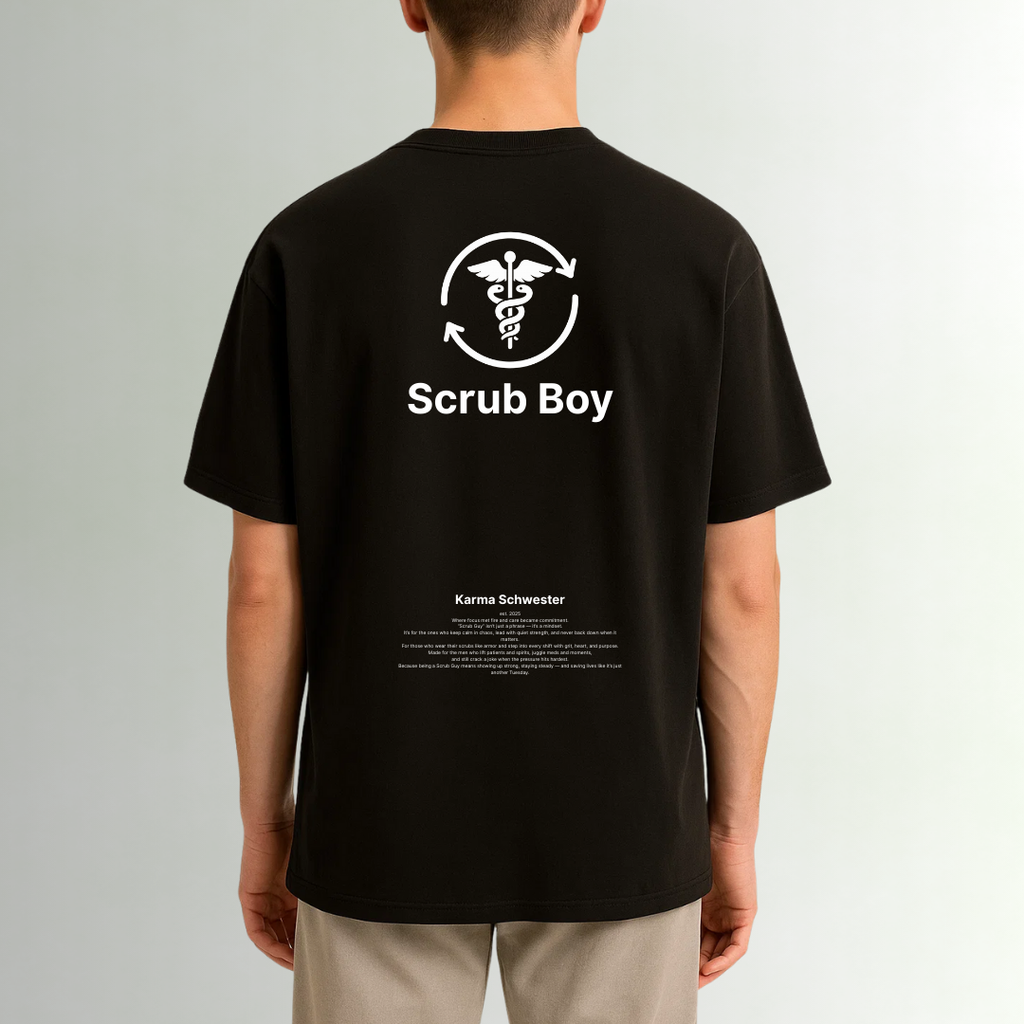 "Scrub Boy" Statement Tee