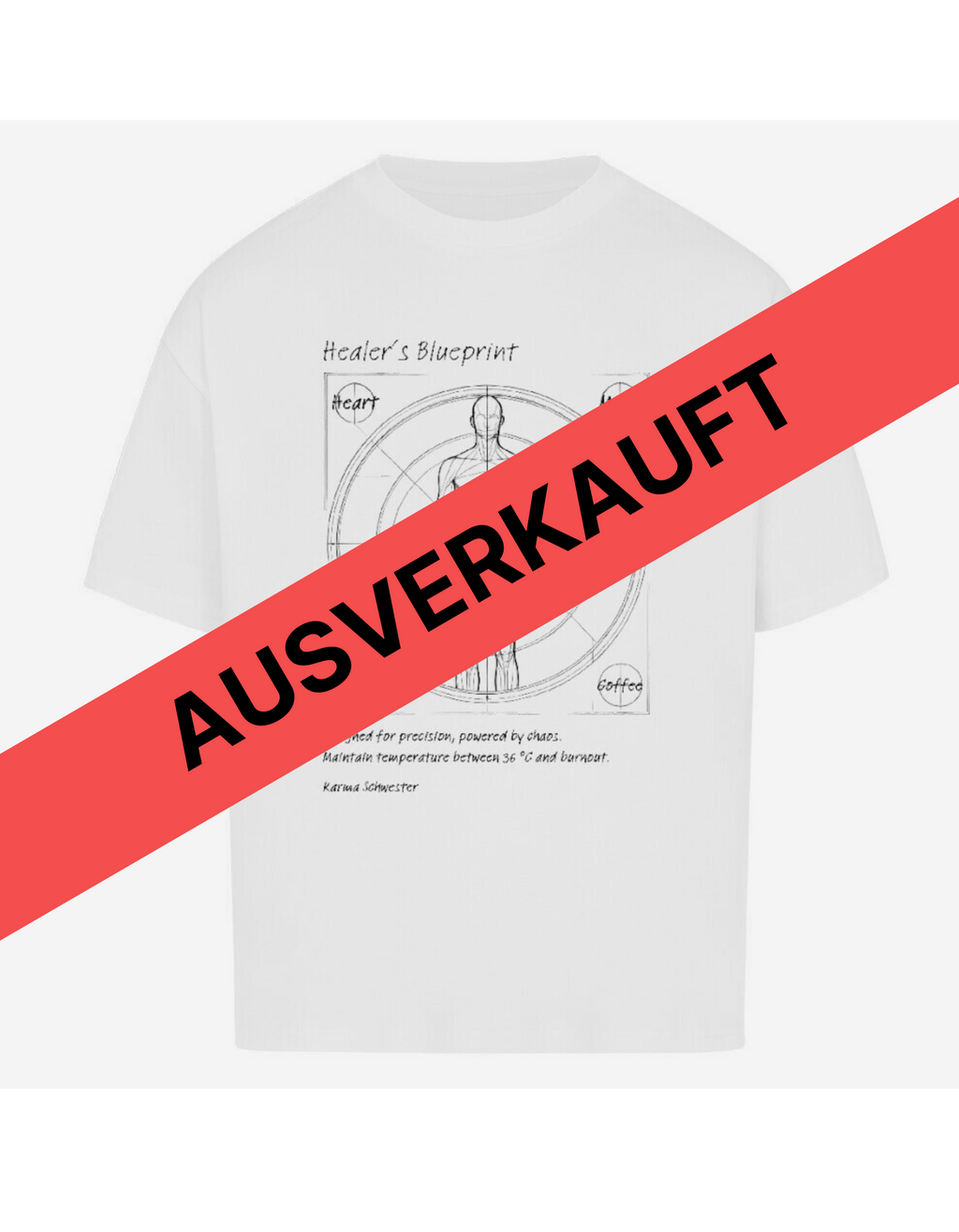 "Healers Blueprint" Tee