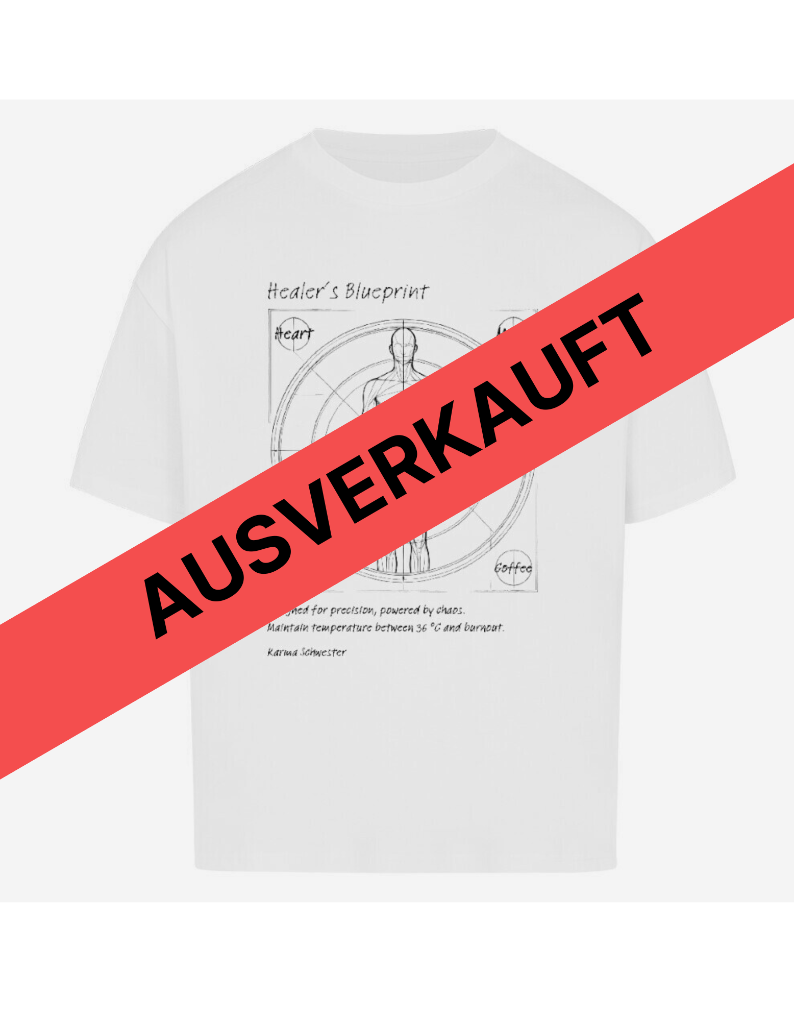 "Healers Blueprint" Tee