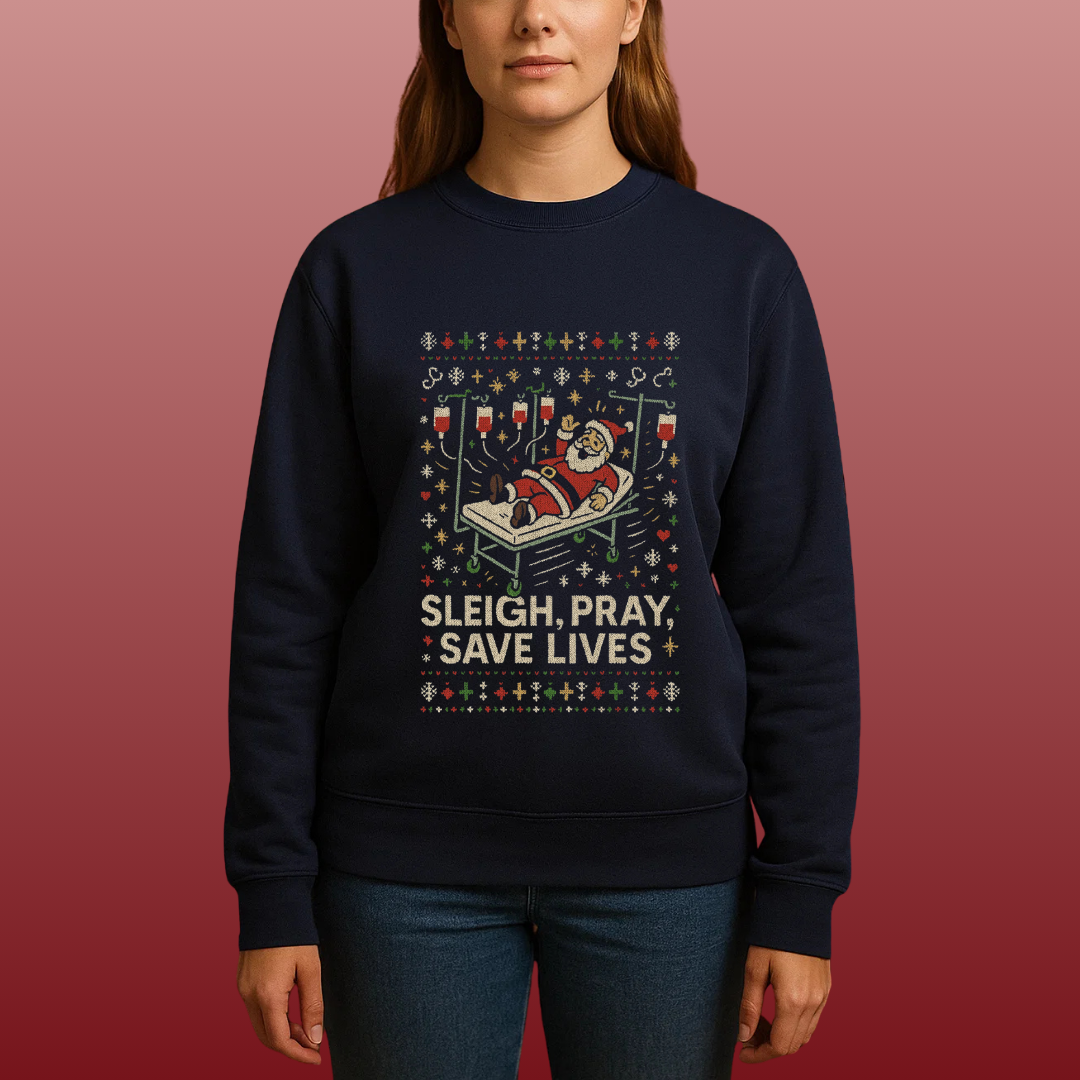 "SleighCare" Sweater
