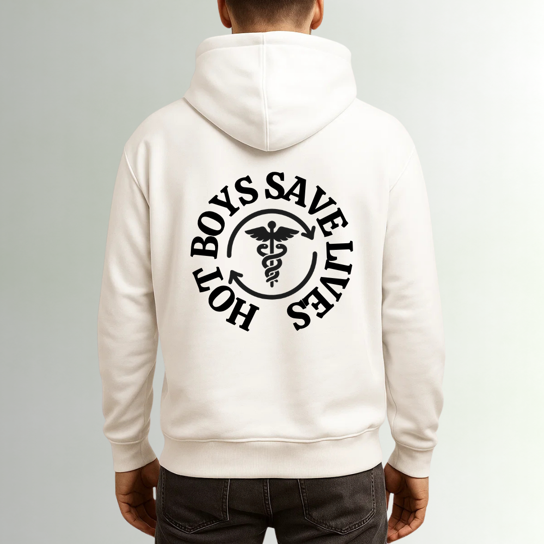 "HEALING" Hoodie Men