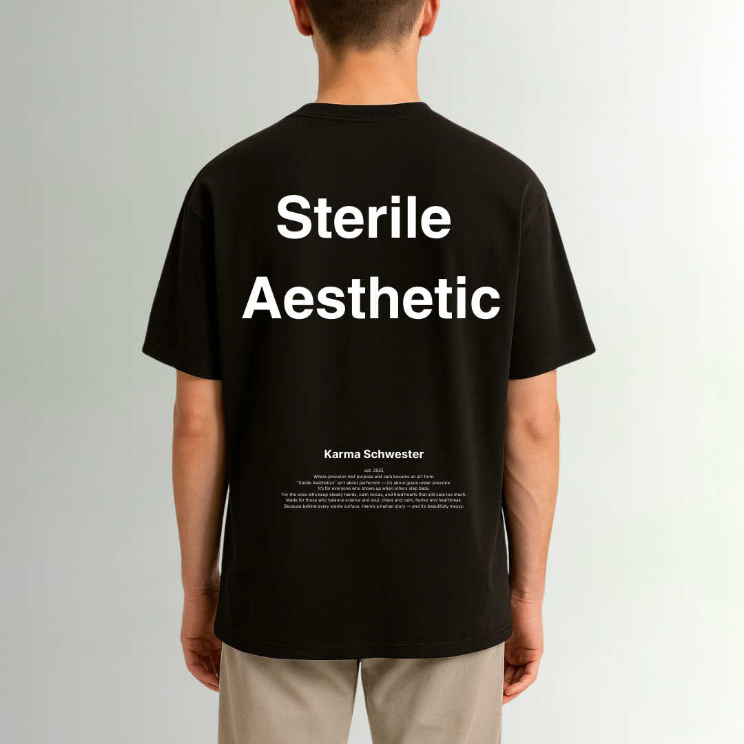 "Sterile Aesthetic" Statement Tee